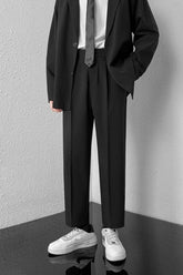 Casual Solid Color Straight Ankle Length Long Pants